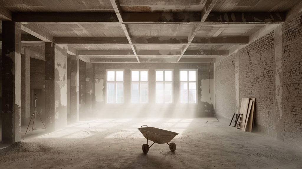 Demontagearbeiten in Stuttgart